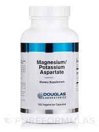 MAGNESIUM/POTASSIUM ASPARTATE 100t