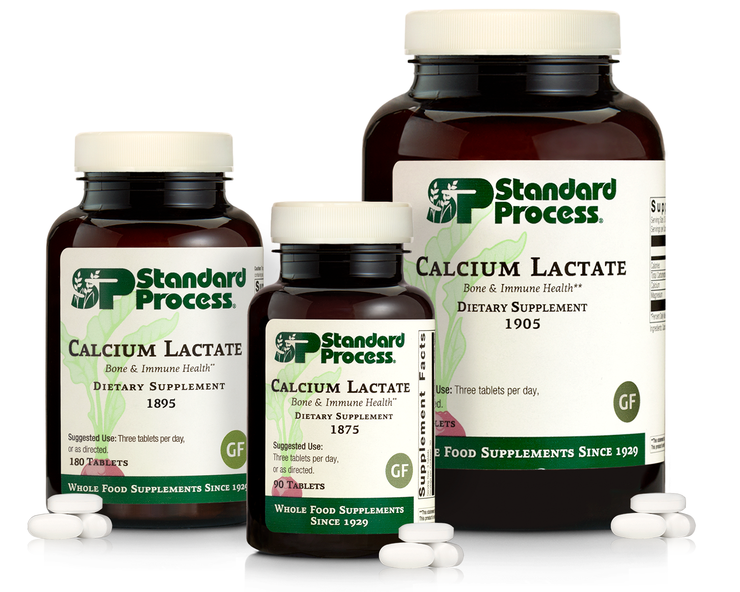 Calcium Lactate, 360 Tablets