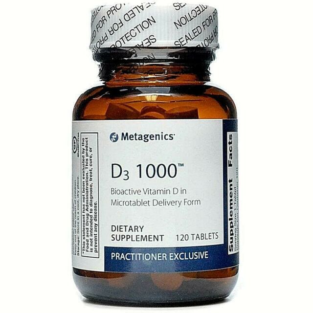 Metagenics D3 1000 120t