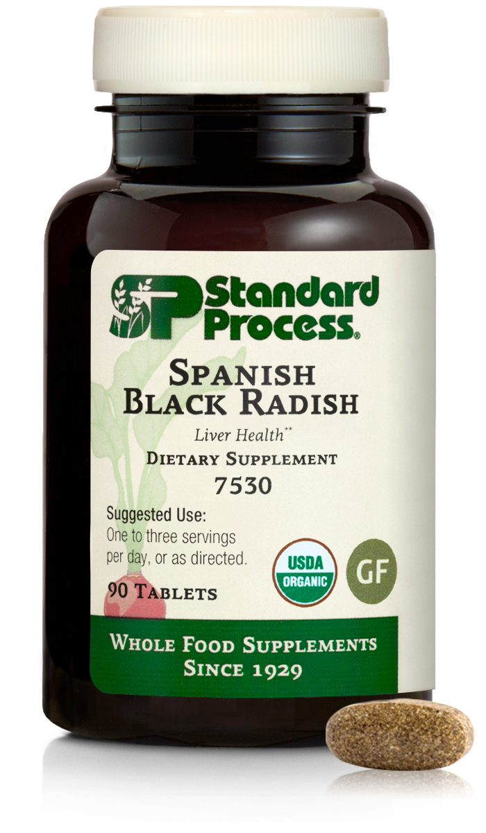 Spanish Black Radish - 90 Tablets