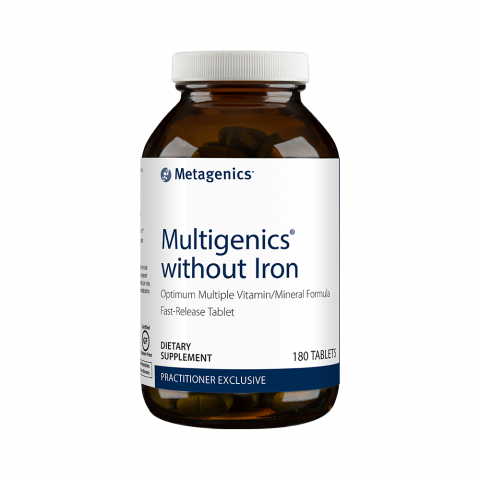 Metagenics Multigenics® without Iron 180T