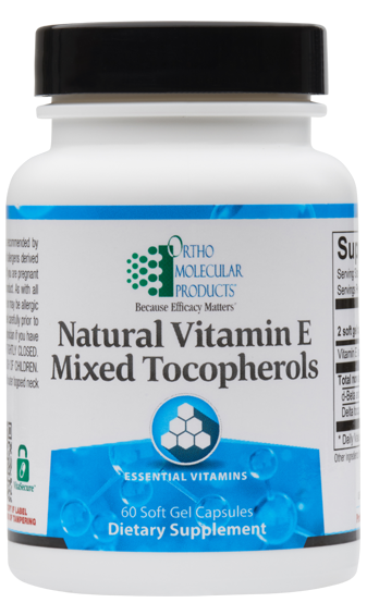 Natural Vitamin E Mixed Tocopherols