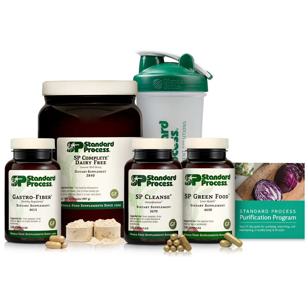 Purification Product Kit with SP Complete® Dairy Free and Gastro-Fiber®