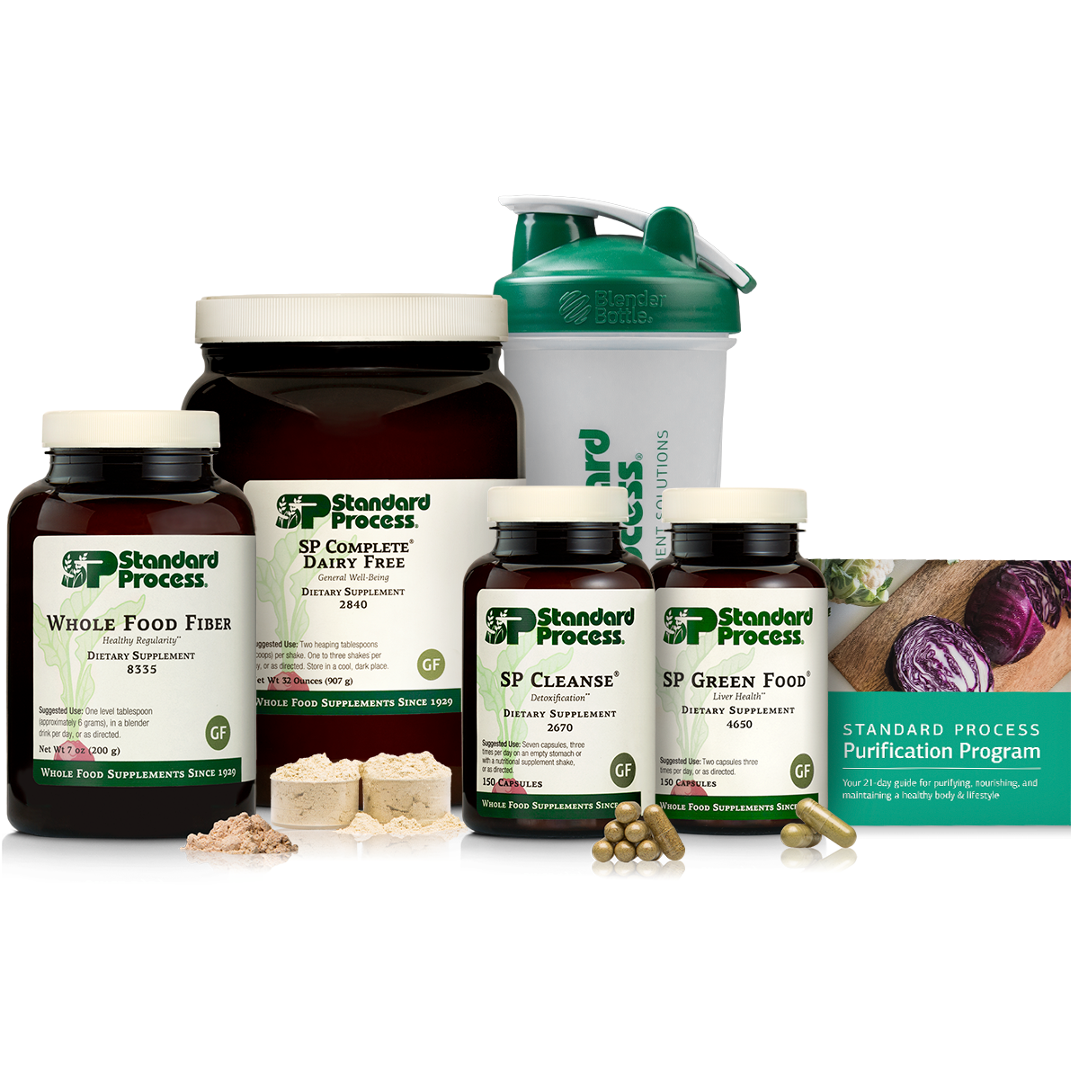 Purification Product Kit with SP Complete® Dairy Free and Whole Food Fiber