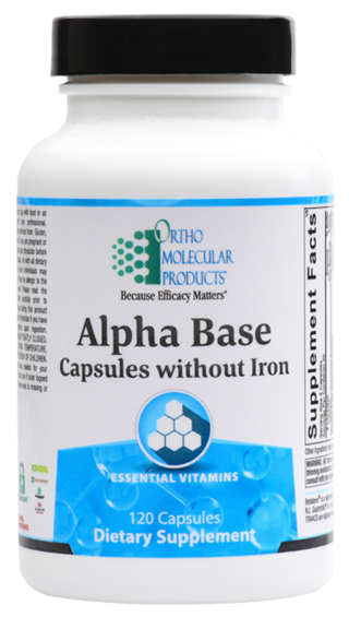 Alpha Base With Iron 240 caps
