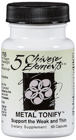 CHINESE 5 ELEMENTS METAL TONIFY