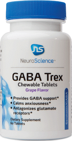GABA Trex Chewable Tablets (Grape Flavor)