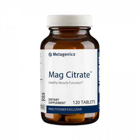Metagenics Mag Citrate 120t